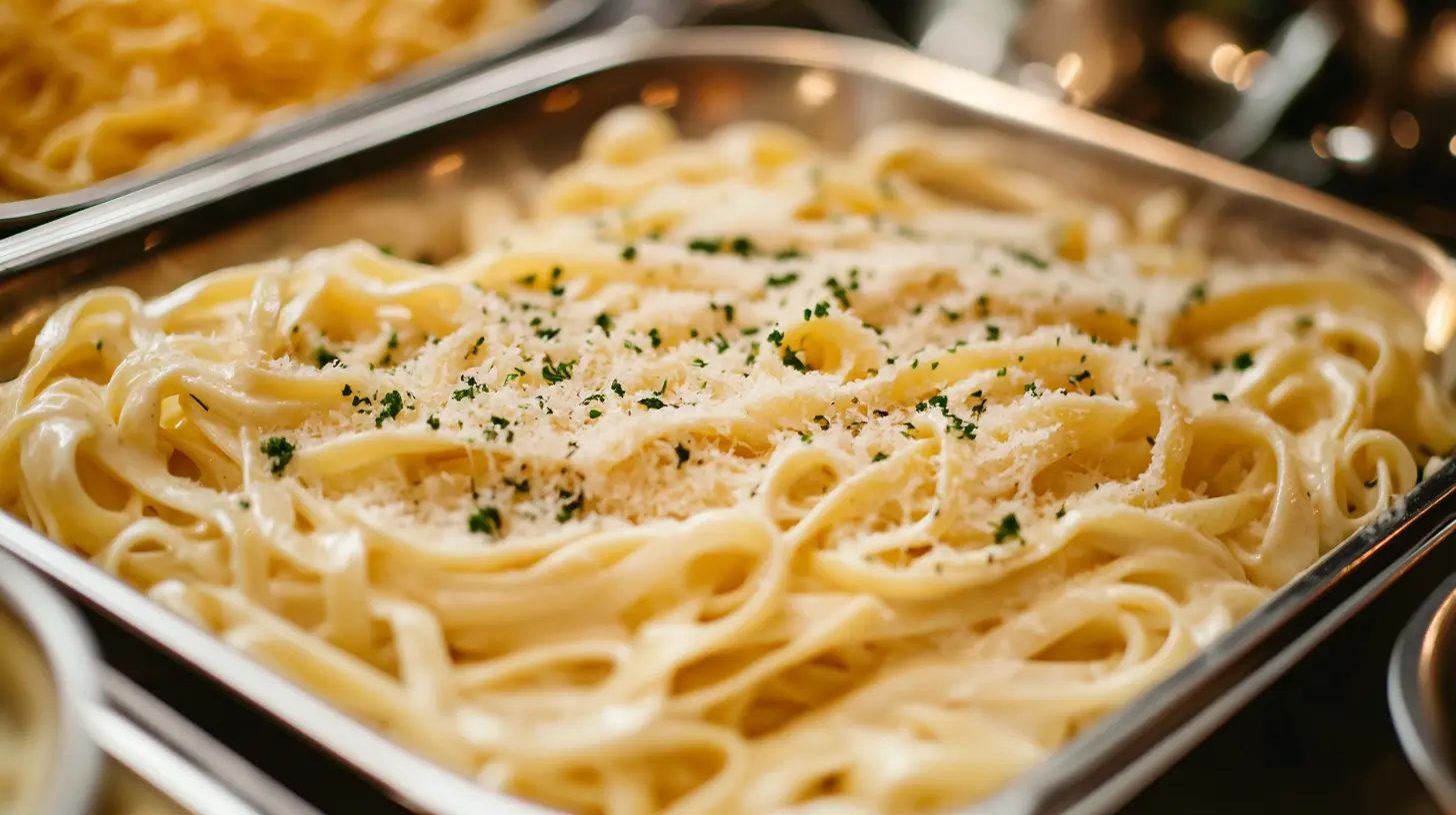 Fettuccine Alfredo Catering